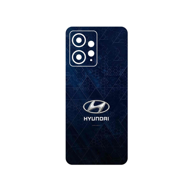 برچسب پوششی ماهوت مدل Hyundai_Logo مناسب برای گوشی موبایل شیائومی Redmi Note 12 4G
