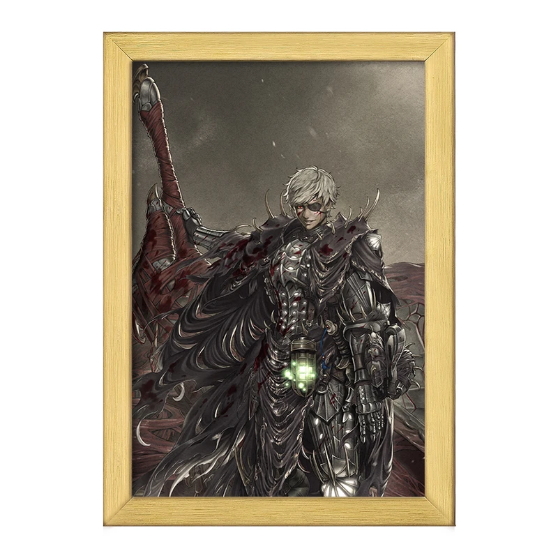 تابلو خندالو طرح بازی شکارچی هیولا (Monster Hunter) کد 33223