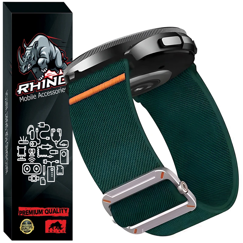 بند راینو مدل Solo Elastic مناسب برای ساعت هوشمند امیزفیت Active / Active 2 20mm 