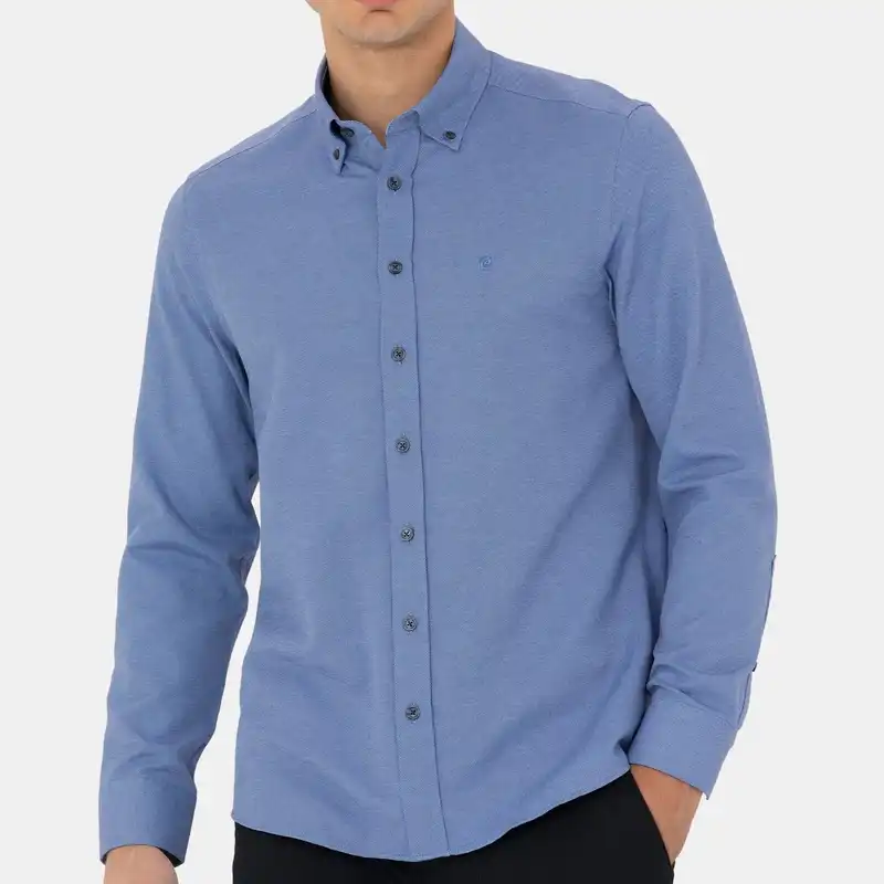 پیراهن آستین بلند مردانه پیر کاردین مدل 50275814-VR033