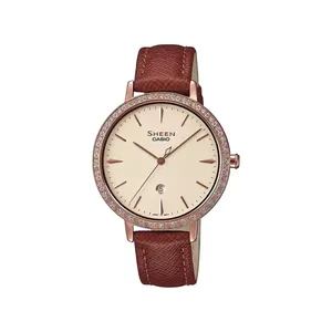 ساعت مچی عقربه ای زنانه کاسیو مدل SHE-4535YGL-9AUDF