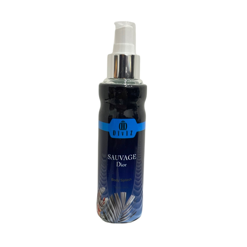 بادی اسپلش مردانه دیوایز مدل SAUVAGE Dior حجم 150 میلی لیتر بادی اسپلش مردانه دیوایز مدل SAUVAGE Dior حجم 150 میلی لیتر