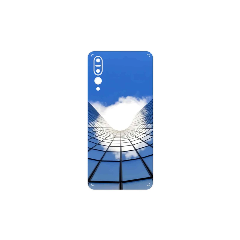 برچسب پوششی ماهوت مدل Glass skyscraper مناسب برای گوشی موبایل هوآوی P20 Pro