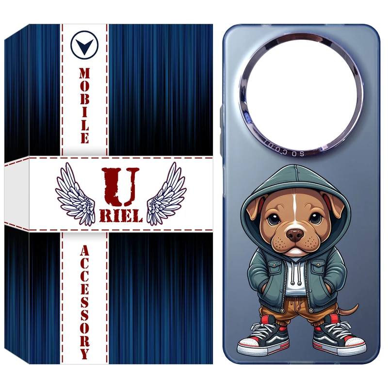 کاور یوریل مدل SCL کد 66 طرح سگ قهوه ای مناسب برای گوشی موبایل شیائومی Redmi A3 / Redmi A3X