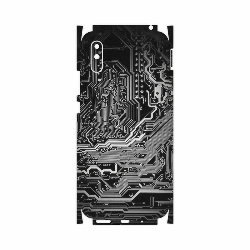 برچسب پوششی ماهوت مدل Black Printed Circuit Board-FullSkin مناسب برای گوشی موبایل شیائومی Redmi 9A