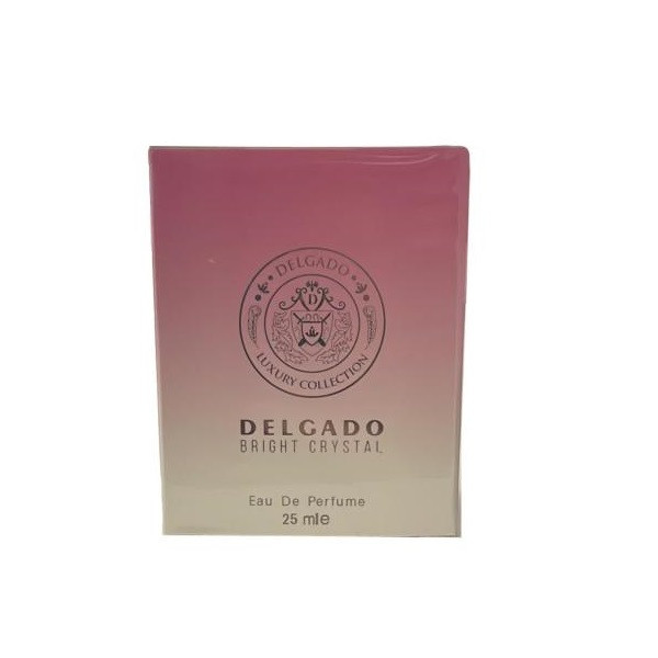 عطر جیبی زنانه دلگادو مدل BRIGHT CRYSTAL حجم 25 میلی لیتر عطر جیبی زنانه دلگادو مدل BRIGHT CRYSTAL حجم 25 میلی لیتر