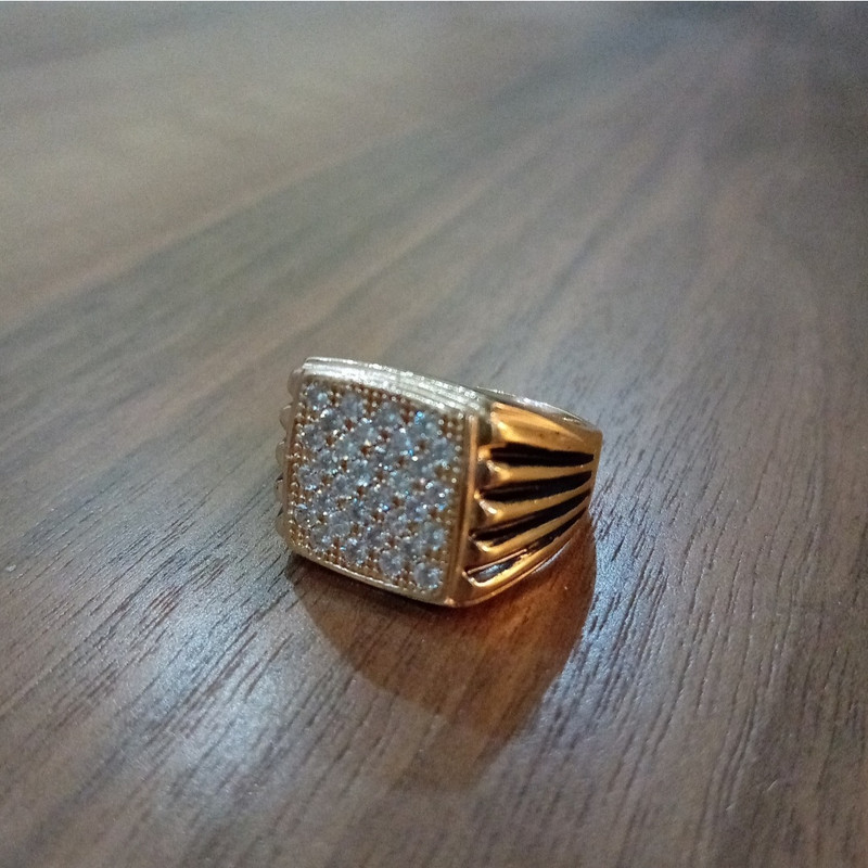 انگشتر مردانه مدل نگین