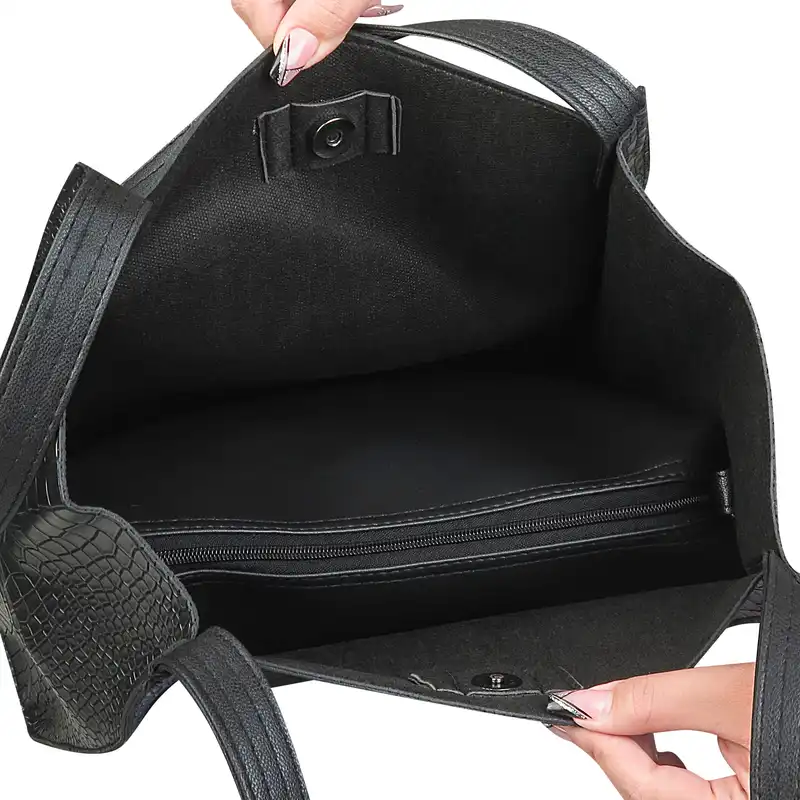 کیف دوشی زنانه مدل خورجینی طرح سنگی