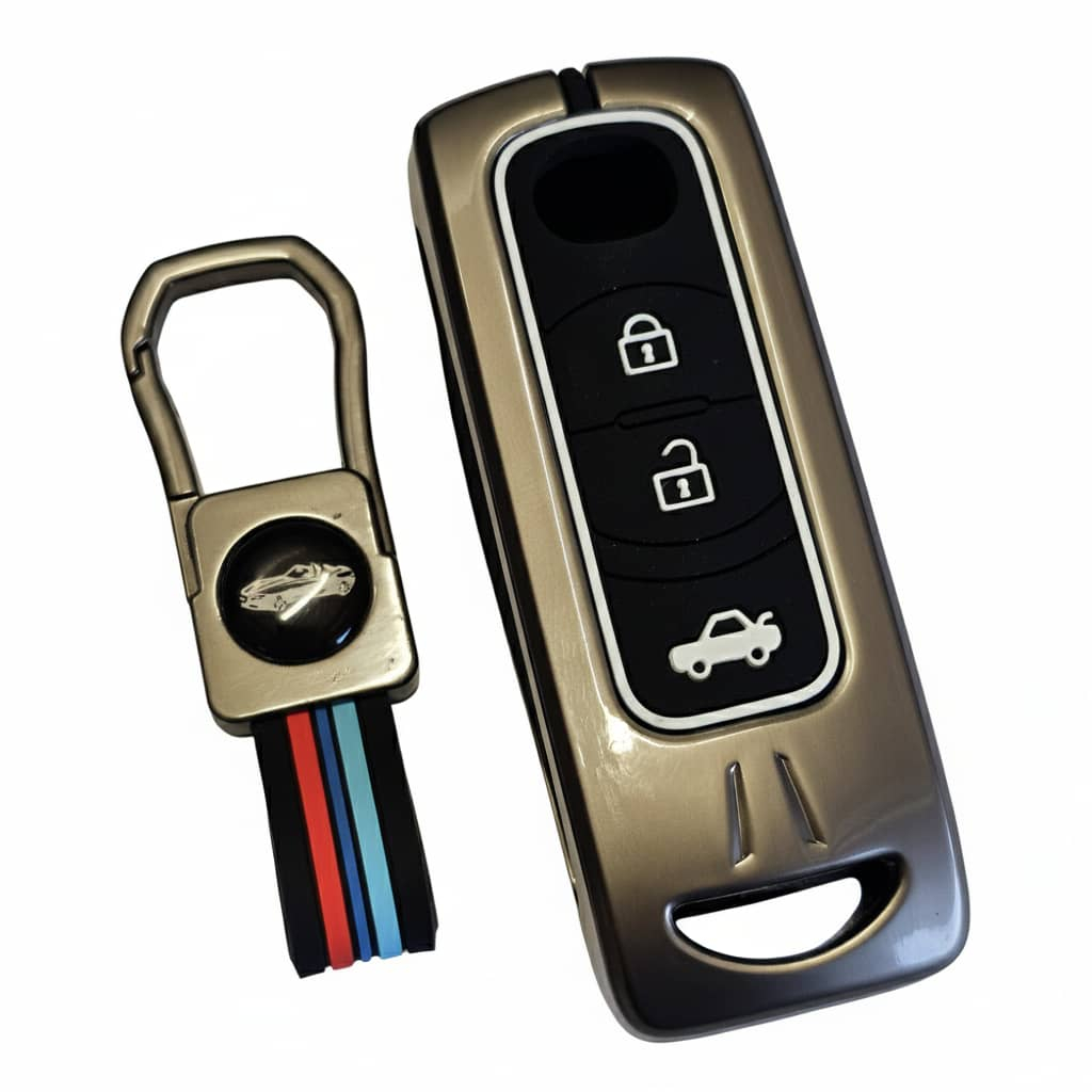 قاب ریموت خودرو چیکال مدل P-226 مناسب برای مزدا 3 NEW