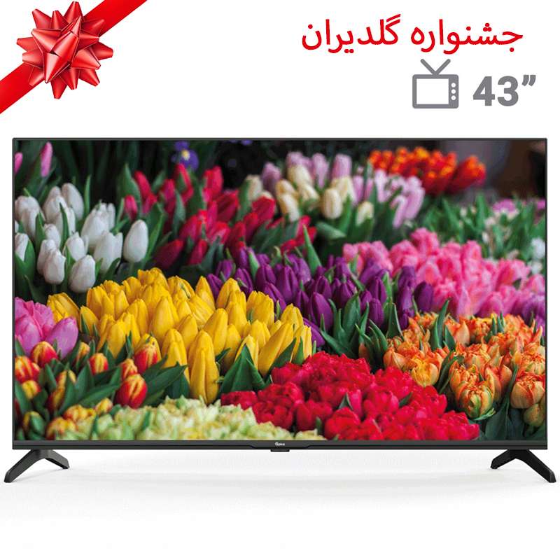 تلویزیون ال ای دی هوشمند جی پلاس مدل GTV-43PH618N-IND سایز 43 اینچ - مخصوص جشنواره گلدیران