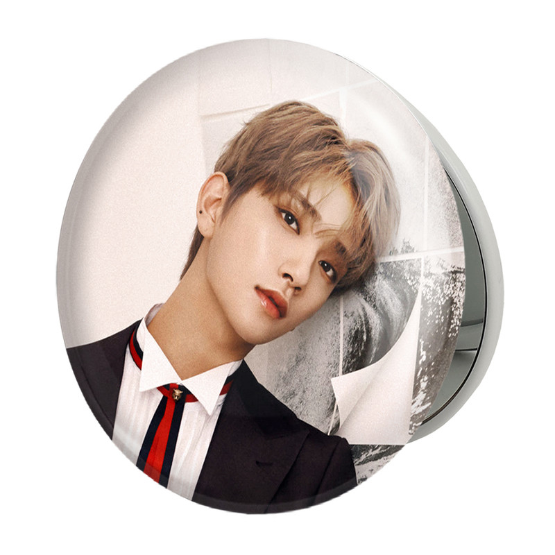 آینه جیبی خندالو طرح جاشوآ گروه سونتین Seventeen مدل تاشو کد 21580 