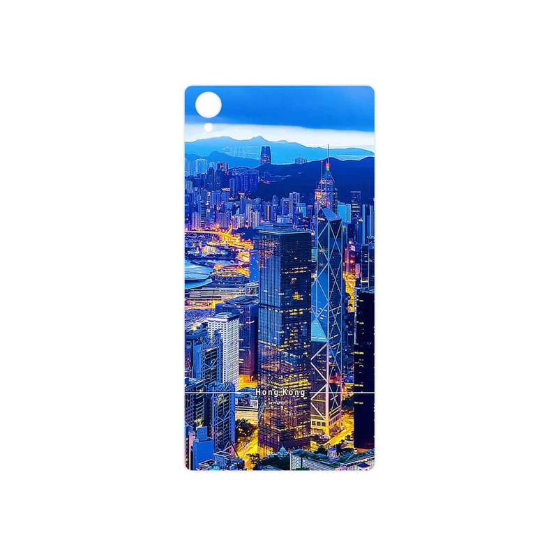 برچسب پوششی ماهوت مدل Hong Kong City مناسب برای گوشی موبایل سونی Xperia Z1