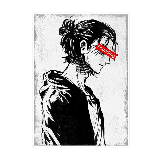 استیکر تزئینی موبایل و تبلت ماسا دیزاین مدل SM03 ANIME