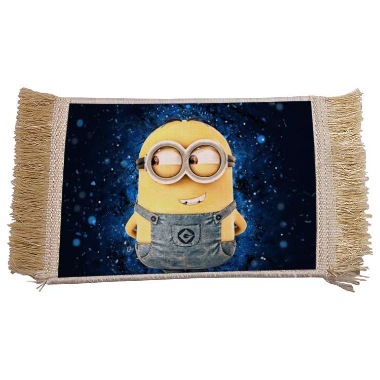 فرش ماشینی دیوارکوب مدل مینیون کد 46