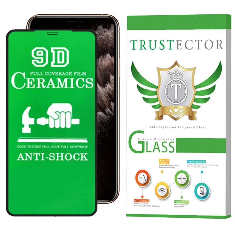 محافظ صفحه نمایش سرامیکی تراستکتور مدل CRTA مناسب برای گوشی موبایل اپل  iPhone 11 Pro Max