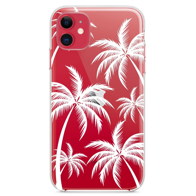 کاور مگافون طرح نخل مدل C52-W مناسب برای گوشی موبایل اپل iPhone 11