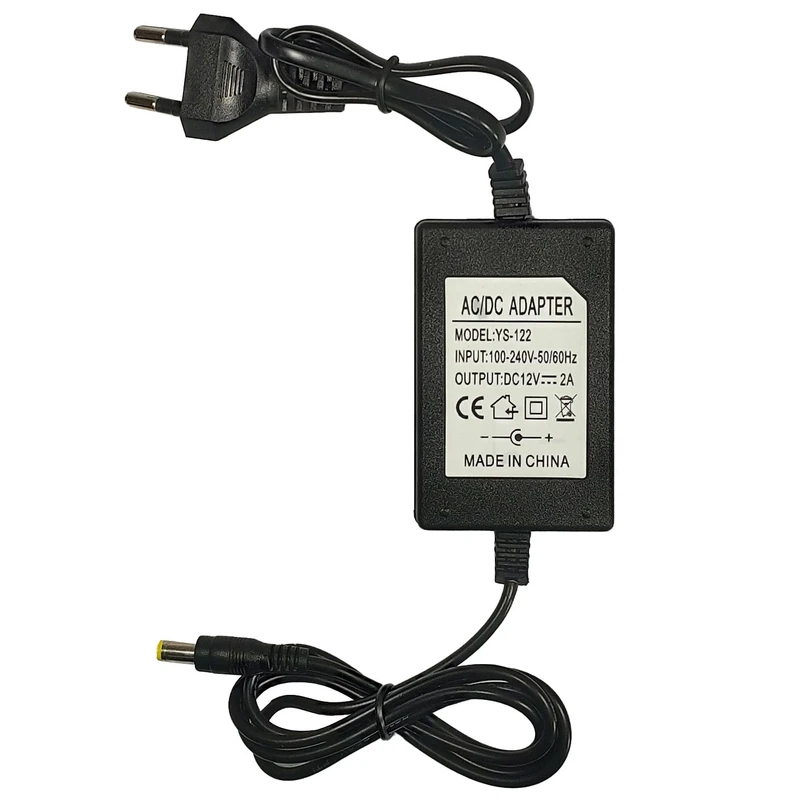 آداپتور 12 ولت 2 آمپر مدل YS-122