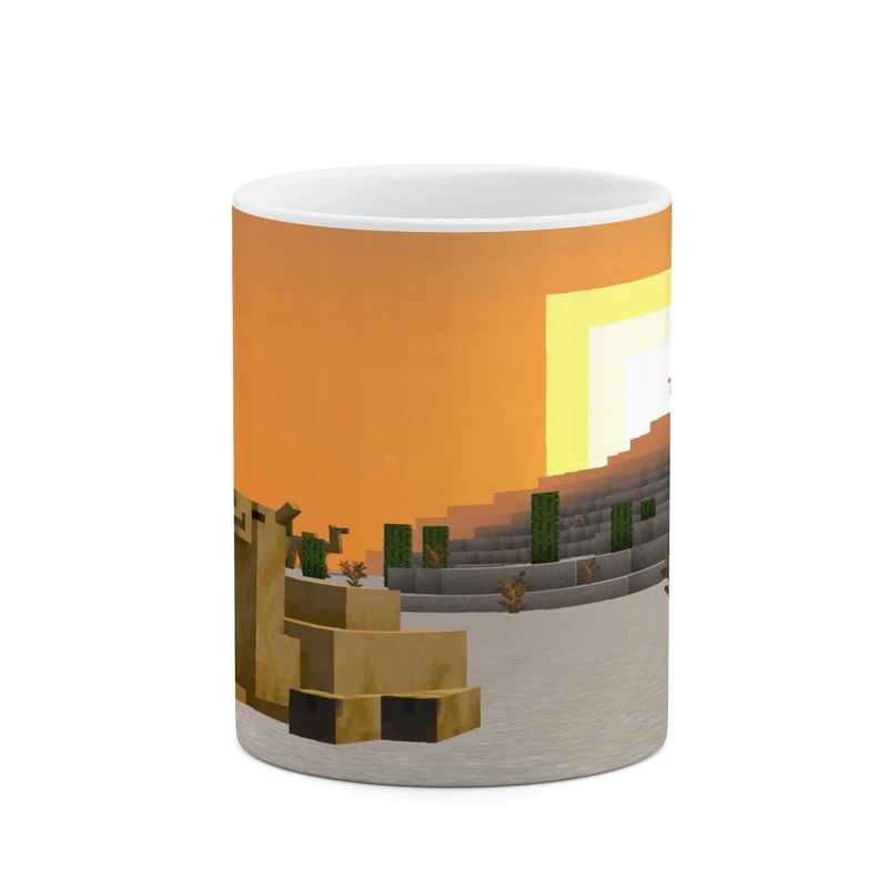 ماگ کاکتی طرح ماینکرافت minecraft مدل mgh41299