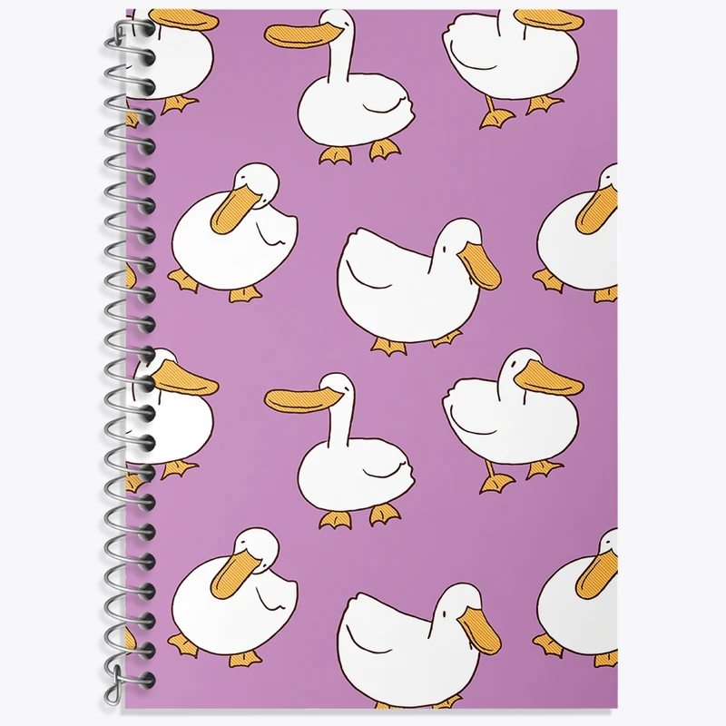 دفتر لغت 50 برگ خندالو طرح اردک کد N929