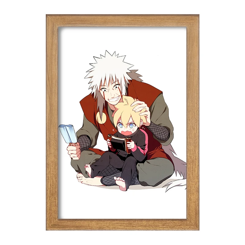 تابلو خندالو مدل بوروتو و جیرایا انیمه بوروتو Boruto  کد 13125