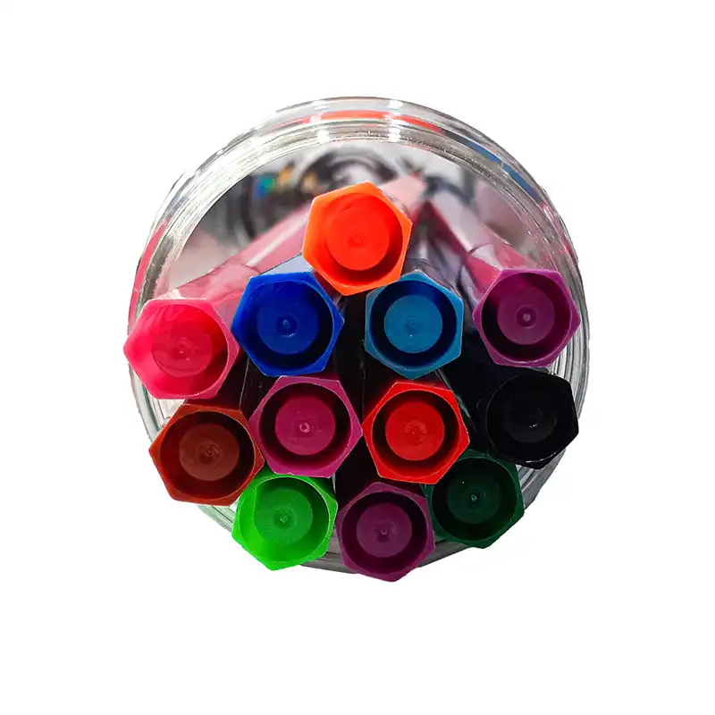 ماژیک رنگ آمیزی  12 رنگ لیدر طرح هویج