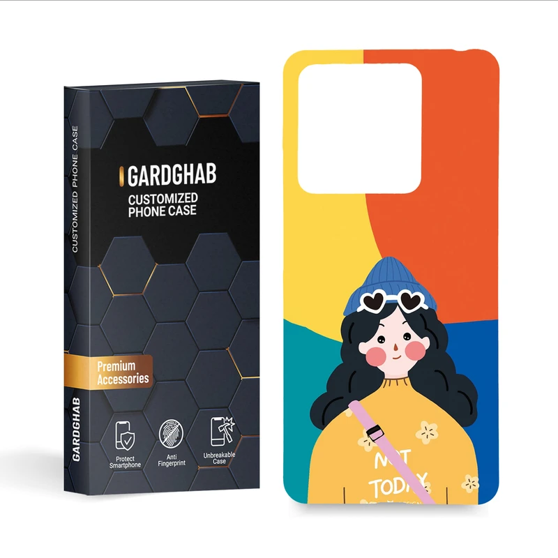 کاور گارد قاب مدل دخترانه مناسب برای گوشی موبایل شیائومی redmi note 13 5g