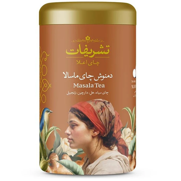 دمنوش کیسه ای چای ماسالا تشریفات بسته 14 عددی