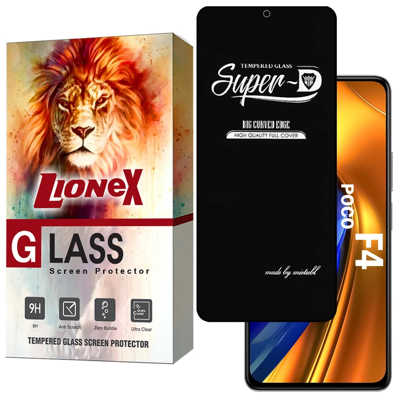 محافظ صفحه نمایش لایونکس مدل SUPERDNL مناسب برای گوشی موبایل شیائومی Poco F4