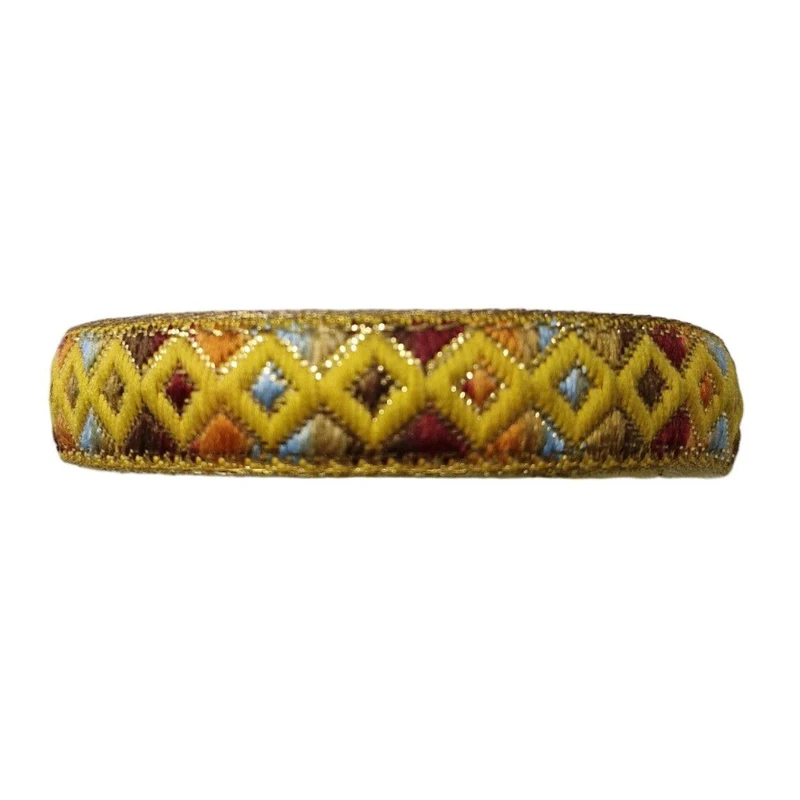 نوار  یراق مدل کنفی  لوزی کد 222 طول 2 متر