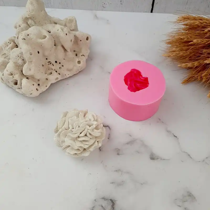 قالب شمع مدل گل میخک