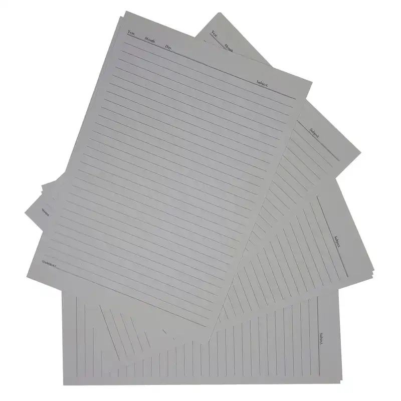 کاغذ A4 خط دار شهباز کد Y50 بسته 50 عددی