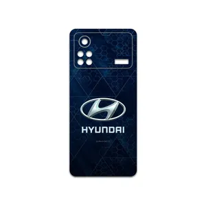 MAHOOT Hyundai-Logo Cover Sticker for Xiaomi Poco X4 Pro 5G