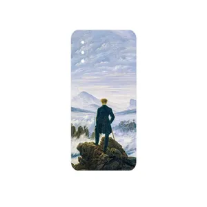 MAHOOT Wanderer above the Sea of Fog Cover Sticker for Samsung Galaxy M02
