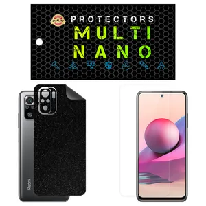 Multi Nano X-SFG Screen Protector For Xiaomi Redmi Note 11 SE India with back skin
