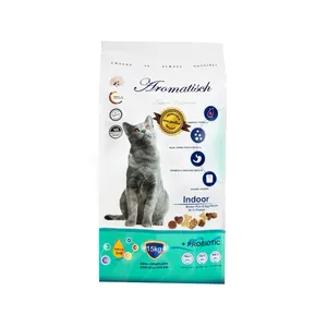 غذا خشک گربه بالغ آروماتیش مدل ایندور طعم مرغ وزن ۱۵ کیلوگرم