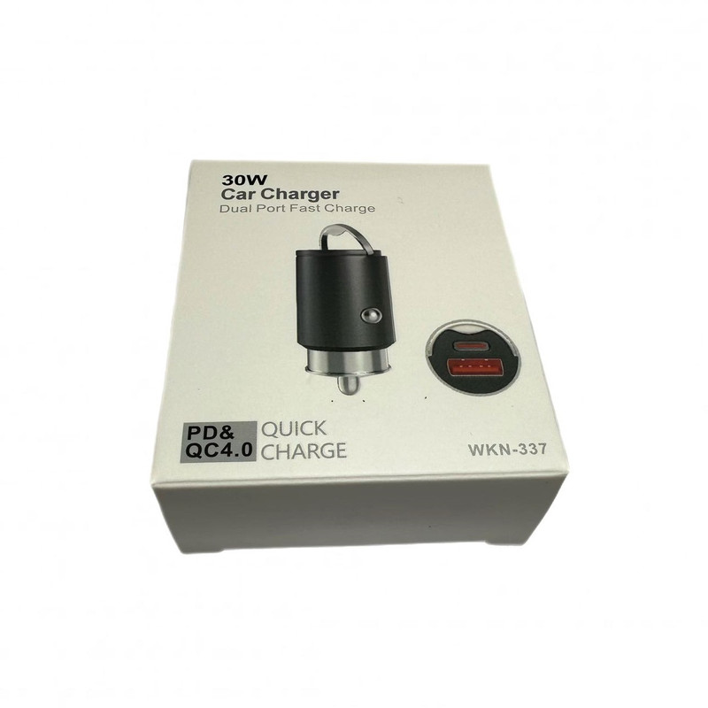 شارژر فندکی 30 وات مدل WKN-337