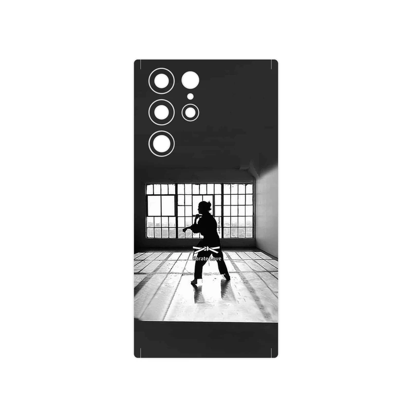 برچسب پوششی ماهوت مدل Karate مناسب برای گوشی موبایل سامسونگ Galaxy S22 Ultra 5G