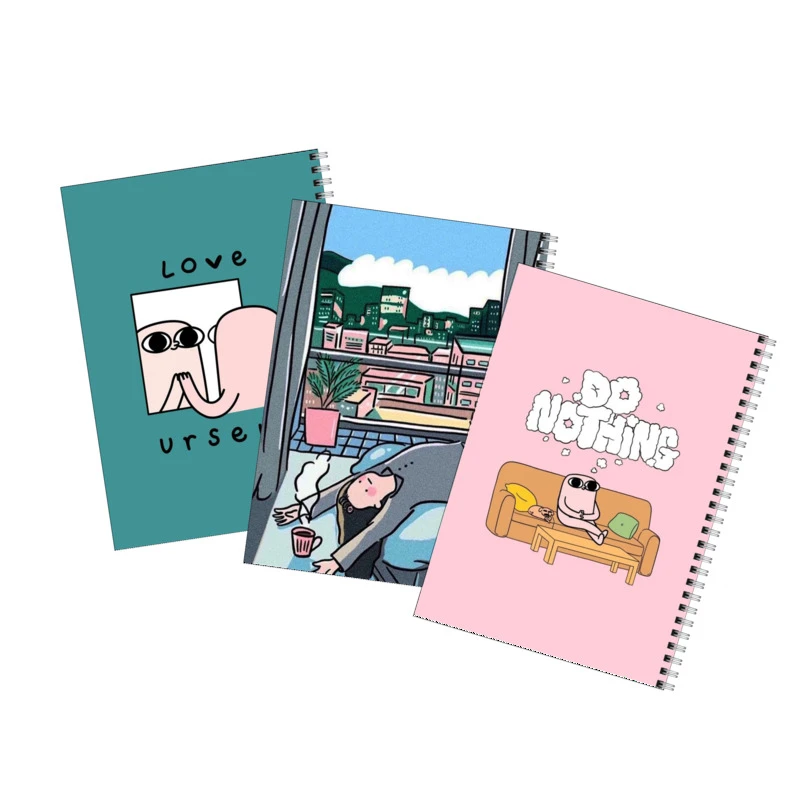 دفتر مشق 50 برگ بامبیلیپ طرح تنبل خان کد 99 مجموعه 3 عددی