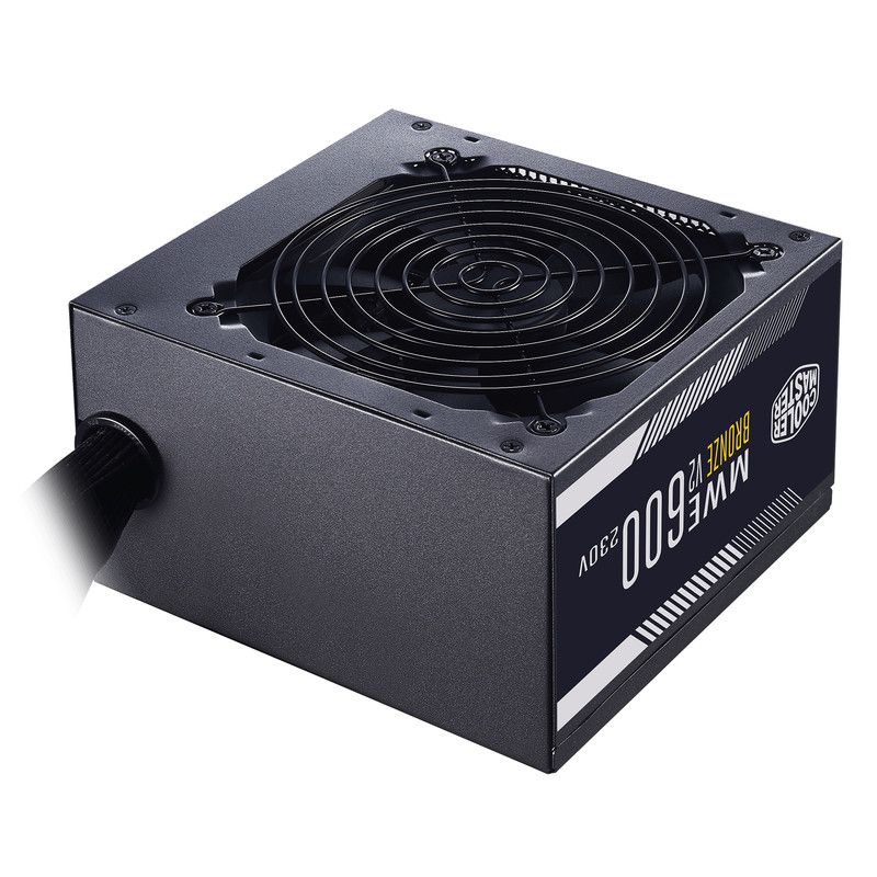 منبع تغذیه کامپیوتر کولر مستر مدل MWE 600W Bronze V2 1
