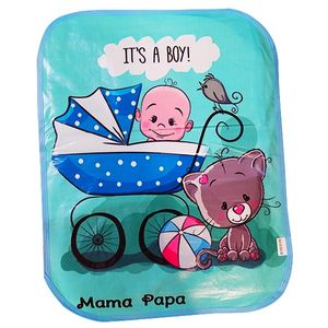 نقد و بررسی زیرانداز تعویض نوزاد ماما پاپا طرح پسربچه کد 259 توسط خریداران