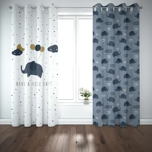 پرده مدل elephant سایز 280x140 سانتی متر