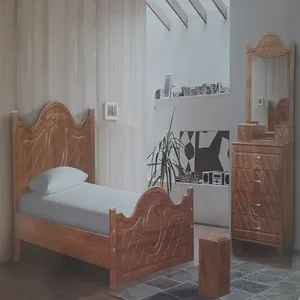 تخت خواب یک نفره مدل T01 سایز 90x200 سانتی متر
