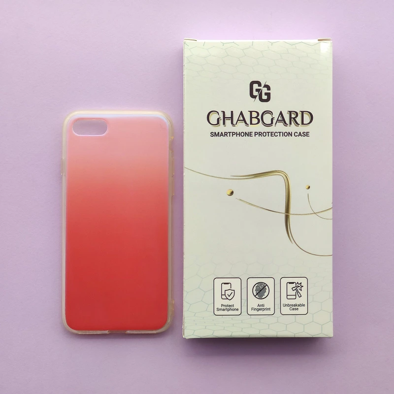 کاور قاب گارد مدل دور ژله ای ساده مناسب برای گوشی موبایل اپل iPhone 7/8/SE 2020/SE 2022
