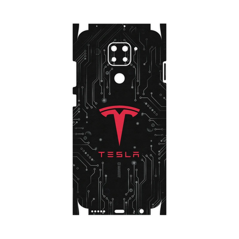 برچسب پوششی ماهوت مدل TESLA-Motors-FullSkin مناسب برای گوشی موبایل شیائومی Redmi Note 9