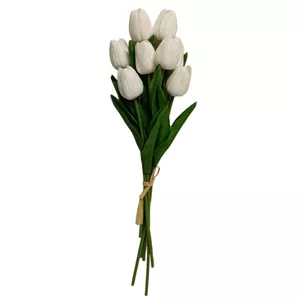 گل مصنوعی مدل دسته لاله لمسی 367s