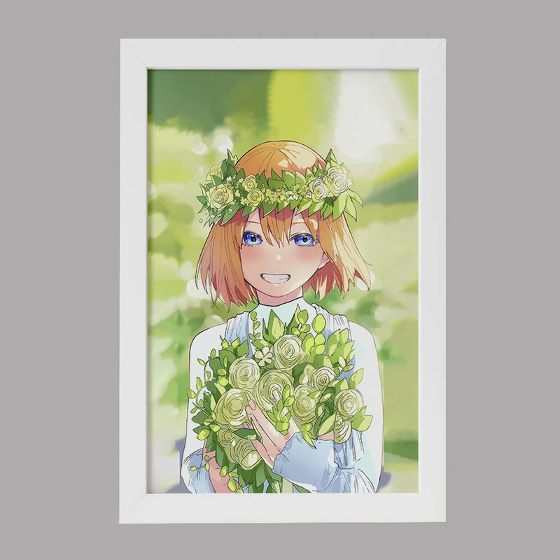 تابلو خندالو مدل یوتسوبا انیمه پنج عروس مساوی کد 32550