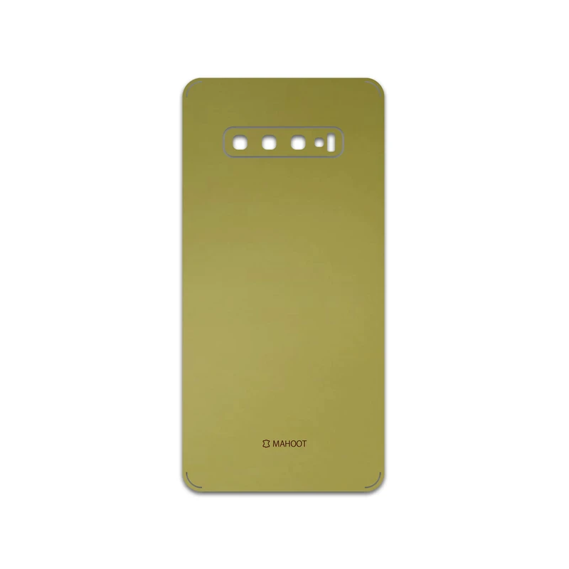 برچسب پوششی ماهوت مدل Matte-Gold مناسب برای گوشی موبایل آنر 8c