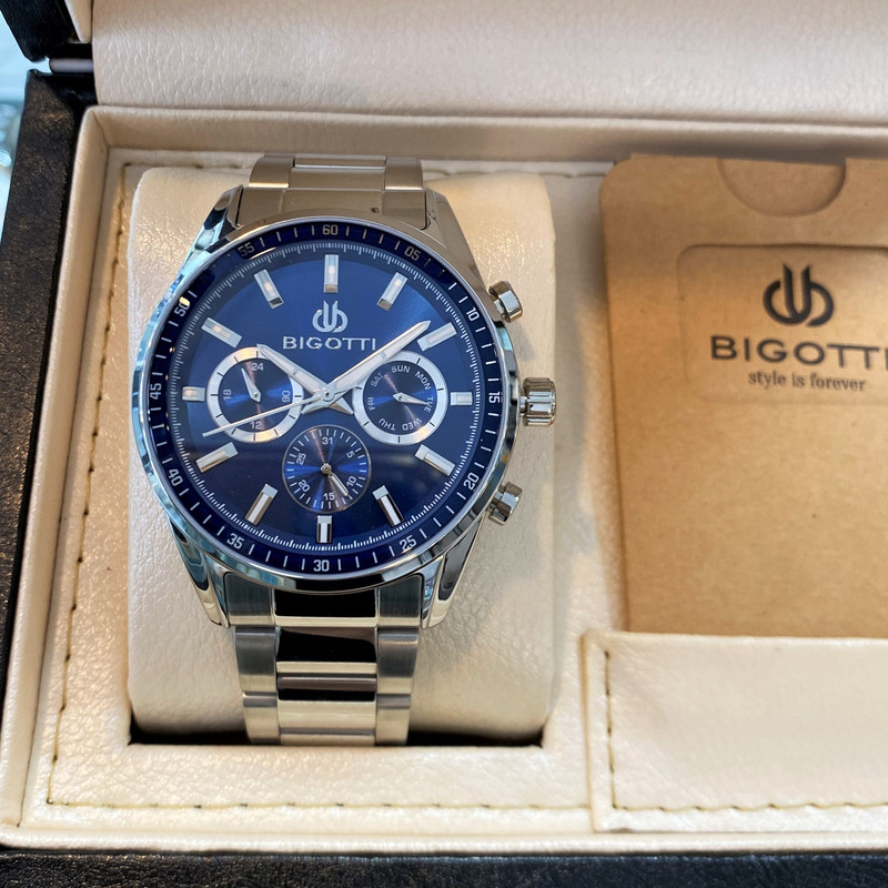 ساعت مچی عقربهای مردانه بیگوتی مدل BG.1.10472-3 ساعت مچی عقربهای مردانه بیگوتی مدل BG.1.10472-3