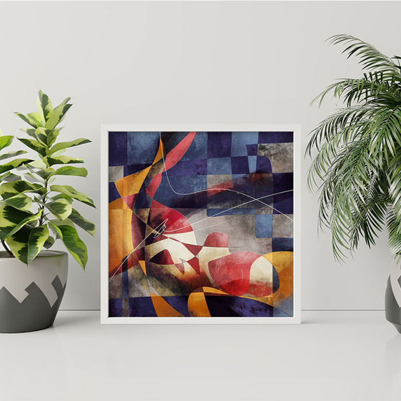 تابلو طرح هنری مدل EP476