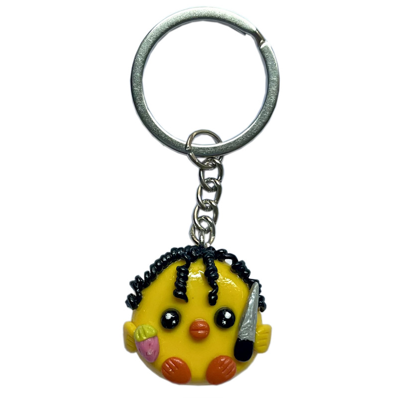 جاکلیدی خمیری طرح جوجه کد 1